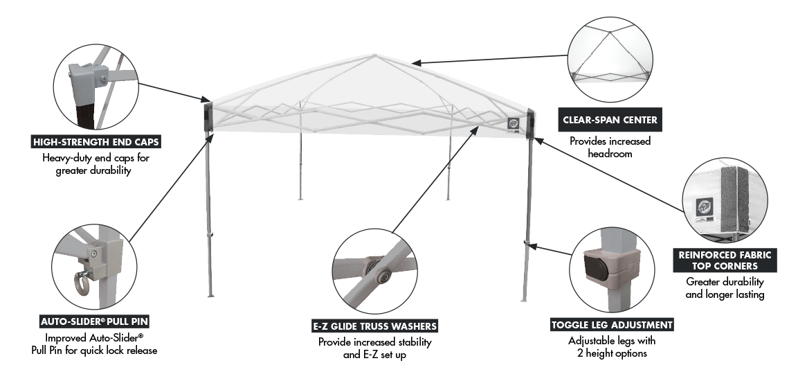 E-Z Up Ambassador 10'x10' Canopy