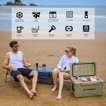 40 Qt Rotomolded Cooler