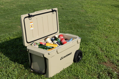 75 Qt Rotomolded Rolling Cooler