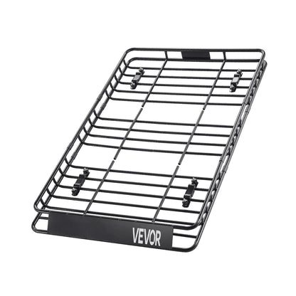 64" Roof Top Cargo Carrier, Storage Bag, Cargo Net